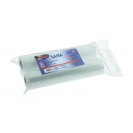 Laica Bolsa para envasar al vacío VT3509 28 x 600cm 2 rollos Laica Bolsa para envasar al vacío VT3509 28 x 600cm 2 rollos
